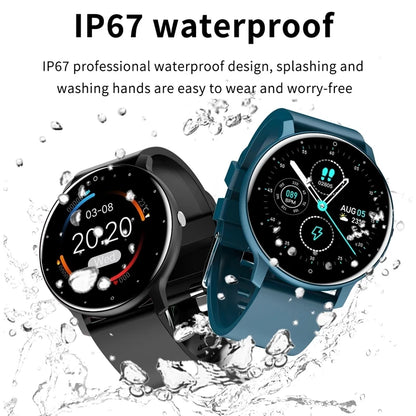 2026 Waterproof Smartwatch for Men and Women with Heart Rate Monitor, Fitness Tracking, and Compatibility for Android and iOS