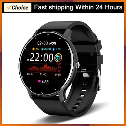 2026 Waterproof Smartwatch for Men and Women with Heart Rate Monitor, Fitness Tracking, and Compatibility for Android and iOS