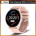 2026 Waterproof Smartwatch for Men and Women with Heart Rate Monitor, Fitness Tracking, and Compatibility for Android and iOS
